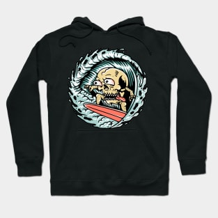 Skull Surfing Hoodie